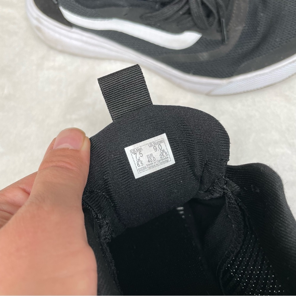 Vans Ultrarange Rapidweld Athletic Shoes Black White Classic Stripe 7.5 M / 9 W - Picture 8 of 8